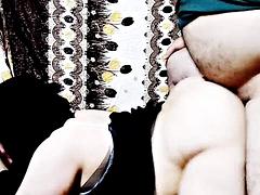 Ahmed Pounds Arab BBW Samah in Hardcore Traveler Fuck