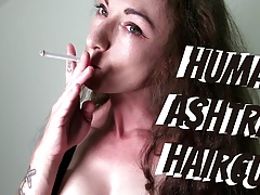 Trailer Smoking Fetish Human Ashtray Haircut Humiliation