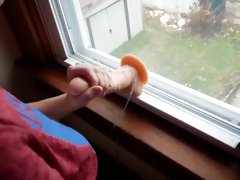 Hello Neighbor! Joi In The Window With Multiple Orgasms And Cumshot