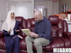 Mixed Ethnicity, Maya Farrell And Charles Dera In Hijab Hookups Exposure Therapy