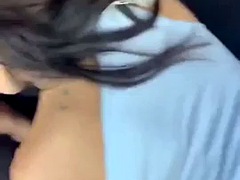 Asian teen enjoys big dick in the car. I found her on meetxx.com