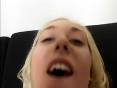 Best pornstar Goldie Cox in crazy creampie, blonde sex video