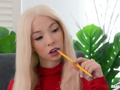 Slutty office chick Kenzie Reeves gets fucked balls deep by her boss